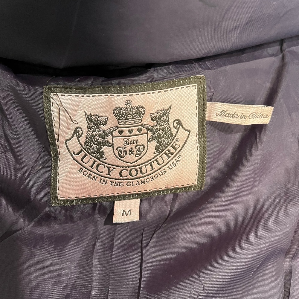 Juicy Couture Y2K Vintage Deep Purple Jacket - Picture 5 of 5